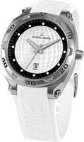 Horlogeband Jacques Lemans 1-1365W Rubber Wit 16mm