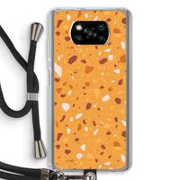 Terrazzo N°24: Xiaomi Poco X3 NFC Transparant Hoesje met koord