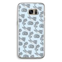 Poezen: Samsung Galaxy S7 Edge Transparant Hoesje Poezen: Samsung Galaxy S7 Edge Transparant Hoesje