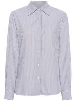 Officine Generale chemise en coton à rayures - Gris - thumbnail