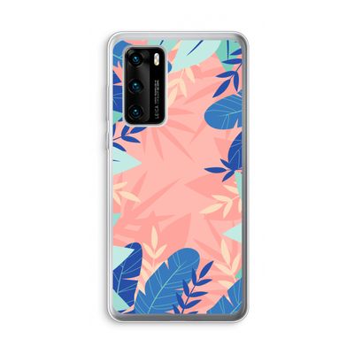 Tropisch: Huawei P40 Transparant Hoesje