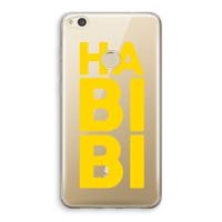 Habibi Blue: Huawei Ascend P8 Lite (2017) Transparant Hoesje