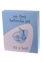 Badjas cadeauset It's a Boy - Babymaat (0-12 mnd)