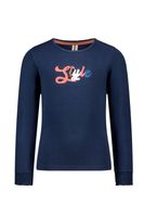 B.Nosy Meisjes shirt - Vaya - Navy blauw - thumbnail