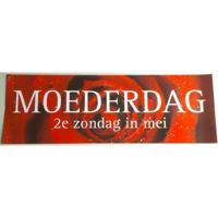 Raambiljet thema MOEDERDAG afm. 98x33cm