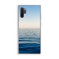 Water horizon: Samsung Galaxy Note 10 Plus Transparant Hoesje