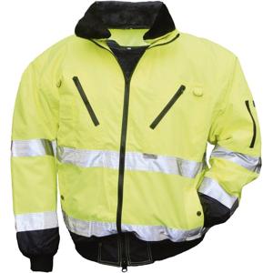 Leipold Doehle 5-IN-1 veiligheidspilotenjack Maat: L EN ISO 20471:2013 klasse 3 (als bodywarmer klasse 1), EN 343:2003+A1:2007, klasse 3/1