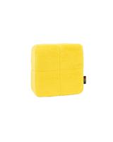 ItemLab Stackable Plush Collectible Block square yellow Decoratief kussen