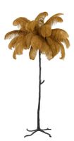 Light & Living Vloerlamp 'Feather' kleur Karamel
