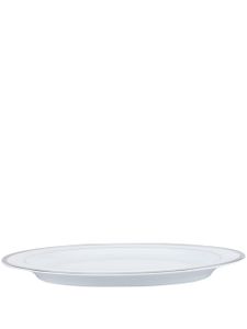 Christofle plat Malmaison Platine - Blanc