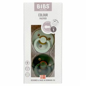 Bibs 1 Fopspeen Duo Sage Hunter Green