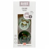 Bibs 1 Fopspeen Duo Sage Hunter Green