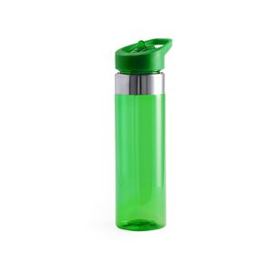 Bidon/drinkfles/waterfles 650 ml groen van kunststof