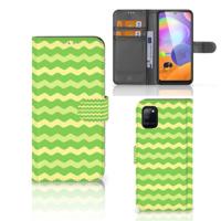 Samsung Galaxy A31 | Telefoon Hoesje | Waves Green