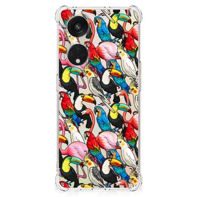 OPPO A98 Case Anti-shock Birds