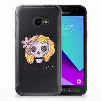 Silicone Back Case Samsung Galaxy Xcover 4 | Xcover 4s Boho Skull