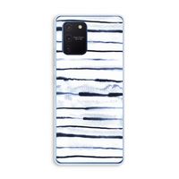 Ink Stripes: Samsung Galaxy Note 10 Lite Transparant Hoesje