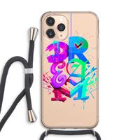 Dream: iPhone 11 Pro Max Transparant Hoesje met koord
