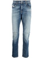 Diesel jean skinny à taille basse - Bleu