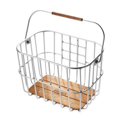 BROOKS Hoxton wire basket - silver