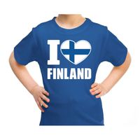 I love Finland landen t-shirt voor kids - thumbnail