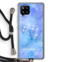 Sterrenbeeld - Licht: Samsung Galaxy A42 5G Transparant Hoesje met koord