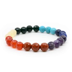 Edelsteen Armband 7 Chakra Facet