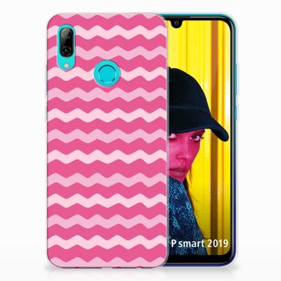 Huawei P Smart 2019 | TPU bumper | Waves Pink