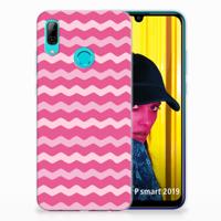 Huawei P Smart 2019 | TPU bumper | Waves Pink