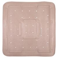Differnz Tutus inlegmat douche - 100% PVC - anti-slip laag - 55 x 55 cm - taupe