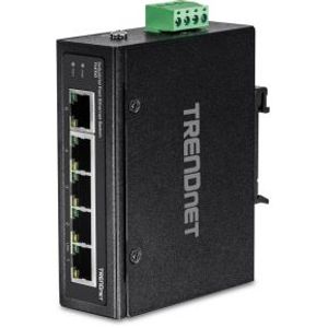 Trendnet TI-E50 netwerk-switch Fast Ethernet (10/100) Zwart