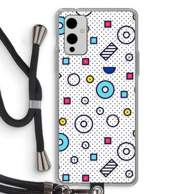 8-bit N°9: OnePlus 9 Transparant Hoesje met koord