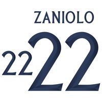 Zaniolo 22 (Officiële Italië Away Bedrukking 2023-2024)