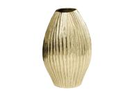 Vaas ELEGANCE 30cm met hamerslageffect antiek goud - 44838
