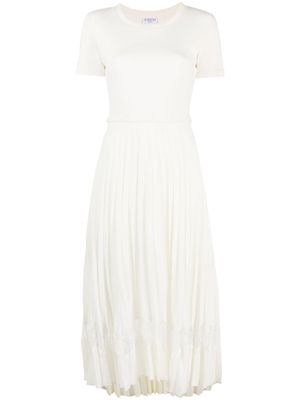Claudie Pierlot robe mi-longue Twist - Tons neutres