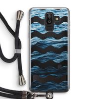 Oceaan: Samsung Galaxy J8 (2018) Transparant Hoesje met koord