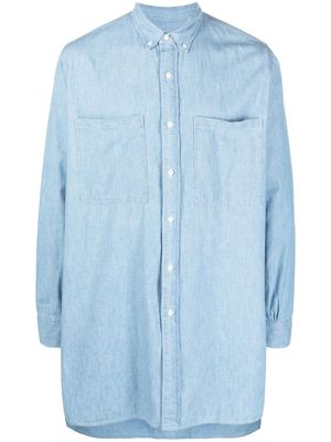 Levi's: Made & Crafted chemise Denim Family à col boutonné - Bleu
