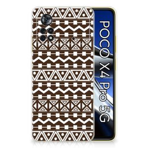 Xiaomi Poco X4 Pro 5G TPU bumper Aztec Brown