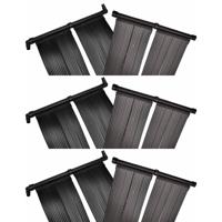 Solarverwarmingspanelen voor zwembad 6 st 80x620 cm