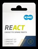 KMC tandwielset 10v 11-36 inc. lockring spare part set