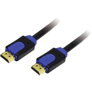 LogiLink CHB1115 HDMI-kabel HDMI Aansluitkabel HDMI-A-stekker, HDMI-A-stekker 15.00 m Zwart 4K UHD