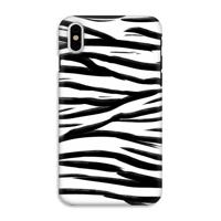 Zebra pattern: iPhone XS Tough Case