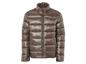 LIVERGY Heren winterjas (L, Bruin)
