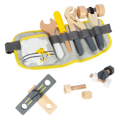 Small Foot gereedschapsriem met houten gereedschap miniwob