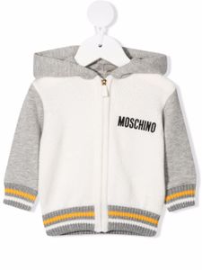 Moschino Kids hoodie à motif Teddy Bear - Blanc