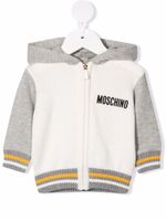 Moschino Kids hoodie à motif Teddy Bear - Blanc - thumbnail