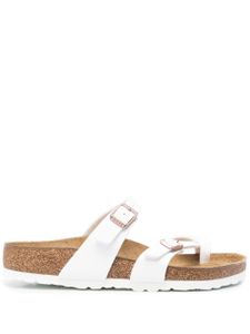 Birkenstock sandales May à double brides - Blanc