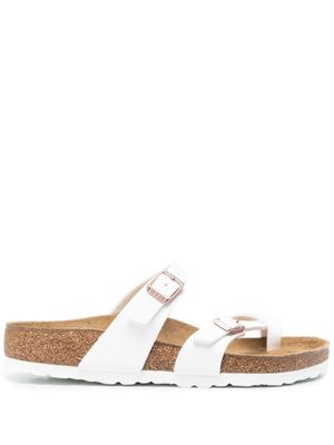 Birkenstock sandales May à double brides - Blanc