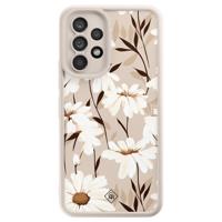 Samsung Galaxy A53 beige case - In bloom