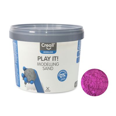 Creall play it speelzand paars, 750gr.